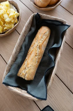 Cristina Oria Cestas Y Bolsas De Pan|Accesorios De Mesa^Cesta De Pan De Ratán Grande