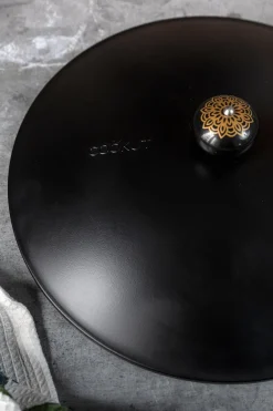 Cristina Oria Sartenes, Ollas Y Cacerolas^Cocotte Blanca Con Tapa Negra Grande