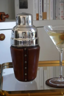 Cristina Oria Kits De Coctelería^Coctelera De Cuero