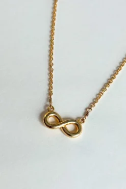 Cristina Oria Joyas Co|Joyas Co^Collar Dorado Con Diseño Infinito