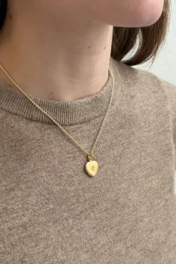 Cristina Oria Joyas Co|Joyas Co^Combinación Collar & Anillo Diseño Corazón