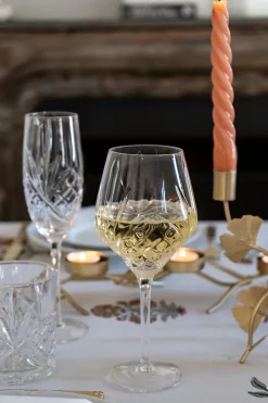 Cristina Oria Copas^Copa De Vino Ovalada Cristal Espiga