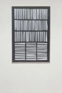 Cristina Oria Cuadros^Cuadro De Lienzo Con Diseño De Rayas Verticales