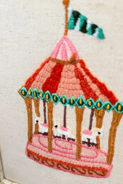 Cristina Oria Cuadros|Minichef^Cuadro Infantil Carrusel