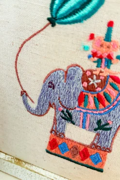 Cristina Oria Cuadros|Minichef^Cuadro Infantil Elefanta Malabarista