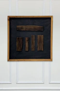 Cristina Oria Cuadros^Cuadro Maderas Abstracto