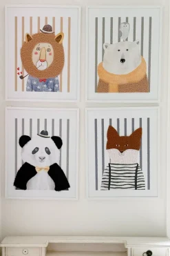 Cristina Oria Cuadros|Minichef^Cuadros Con Diseño De Animales En Relieve