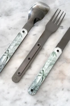 Cristina Oria Para Llevar^Cubiertos Para Llevar Diseño Tropical