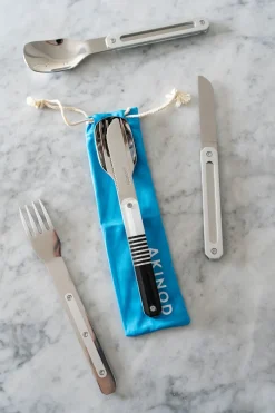 Cristina Oria Para Llevar^Cubiertos Para Llevar Diseño Blanco Y Negro