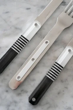 Cristina Oria Para Llevar^Cubiertos Para Llevar Diseño Blanco Y Negro