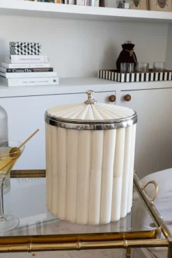 Cristina Oria Cubiteras Y Champaneras^Cubitera De Asta Blanca Grande