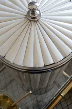 Cristina Oria Cubiteras Y Champaneras^Cubitera De Asta Blanca Grande