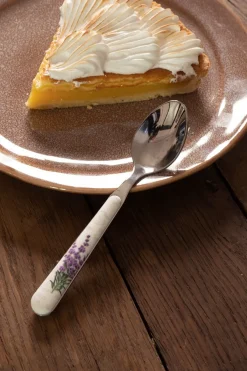 Cristina Oria Cubiertos De Postre^Cucharita Con Diseño De Flor De Lavanda