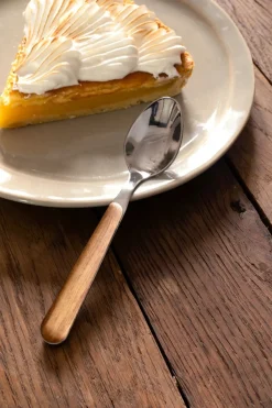 Cristina Oria Cubiertos De Postre^Cucharita Con Diseño De Madera