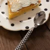 Cristina Oria Cubiertos De Postre^Cucharita Con Diseño De Pata De Gallo