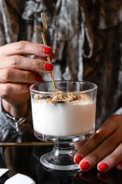 Cristina Oria Cubiertos De Postre|Menaje Iniciales^Cucharita de Bronce Inicial J