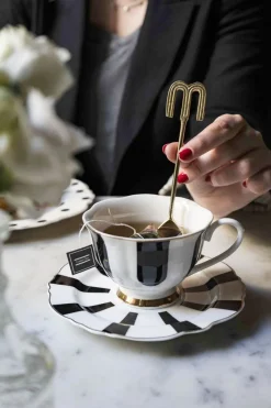 Cristina Oria Menaje Iniciales|Cubiertos De Postre^Cucharita de Bronce Inicial M