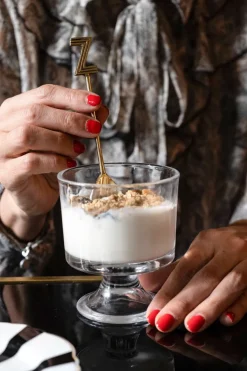 Cristina Oria Menaje Iniciales|Cubiertos De Postre^Cucharita de Bronce Inicial Z