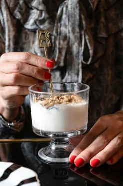 Cristina Oria Menaje Iniciales|Cubiertos De Postre^Cucharita de Bronce Inicial R