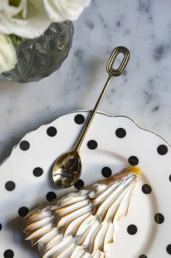 Cristina Oria Menaje Iniciales|Cubiertos De Postre^Cucharita de Bronce Inicial O