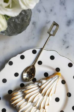 Cristina Oria Menaje Iniciales|Cubiertos De Postre^Cucharita de Bronce Inicial N