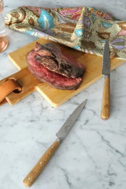 Cristina Oria Cuchillos^Cuchillo Carne Mango Madera Clara