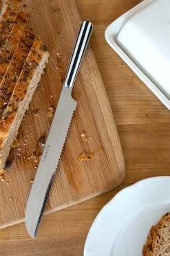 Cristina Oria Cuchillos^Cuchillo De Pan Con Diseño De Rayas CO