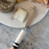 Cristina Oria Cubiertos De Aperitivo|Cuchillos^Cuchillo De Queso De Mármol Y Detalle De Madera