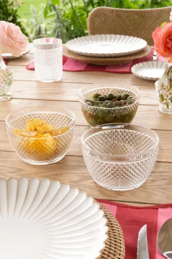 Cristina Oria Fuentes, Ensaladeras Y Cuencos^Cuenco Acrílico Picos Transparente