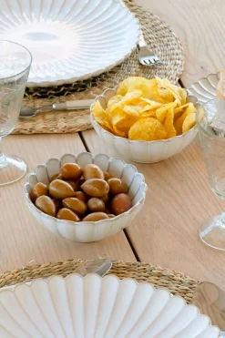 Cristina Oria Fuentes, Ensaladeras Y Cuencos^Cuenco Blanca Flor Co