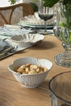 Cristina Oria Fuentes, Ensaladeras Y Cuencos^Cuenco Con Diseño De Flor Blanca CO