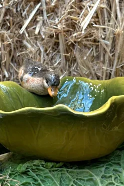 Cristina Oria Fuentes, Ensaladeras Y Cuencos^Cuenco Con Diseño De Hoja Y Figura De Pato