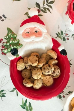 Cristina Oria Fuentes, Ensaladeras Y Cuencos^Cuenco Con Diseño De Papá Noel 