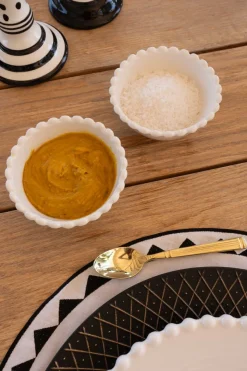 Cristina Oria Fuentes, Ensaladeras Y Cuencos^Cuenco De Porcelana Diseño Bolitas