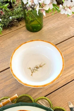 Cristina Oria Fuentes, Ensaladeras Y Cuencos^Cuenco Diseño Bambú & Flor Almendro