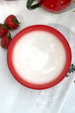 Cristina Oria Fuentes, Ensaladeras Y Cuencos^Cuenco Diseño Fresa