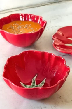 Cristina Oria Fuentes, Ensaladeras Y Cuencos^Cuenco Diseño Tomate