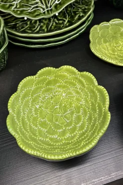 Cristina Oria Fuentes, Ensaladeras Y Cuencos^Cuenco Flor Verde En Relieve