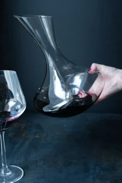 Cristina Oria Decantadores|Decantadores De Cristal^Decantador Con Diseño Ovalado