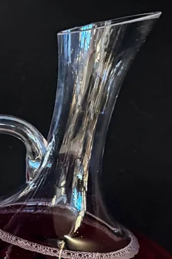 Cristina Oria Decantadores|Decantadores De Cristal^Decantador De Cristal Con Boca Inclinada Y Asa