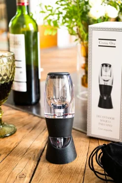 Cristina Oria Decantadores|Gadgets De Vino^Decantador Y Aireador Mágico Para Vino Co