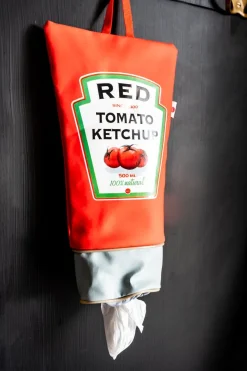 Cristina Oria Gadgets Y Utensilios^Dispensador De Bolsas De Plástico Con Diseño De Ketchup