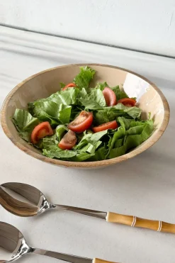 Cristina Oria Fuentes, Ensaladeras Y Cuencos^Ensaladera De Madera Crema