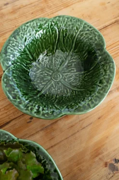 Cristina Oria Fuentes, Ensaladeras Y Cuencos^Ensaladera Honda Hoja De Col