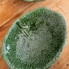 Cristina Oria Fuentes, Ensaladeras Y Cuencos^Ensaladera Oval Grande Hoja De Col