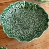 Cristina Oria Fuentes, Ensaladeras Y Cuencos^Ensaladera Oval Mediana Hoja De Col