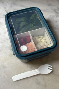 Cristina Oria Para Llevar^Fiambrera Con Tres Compartimentos