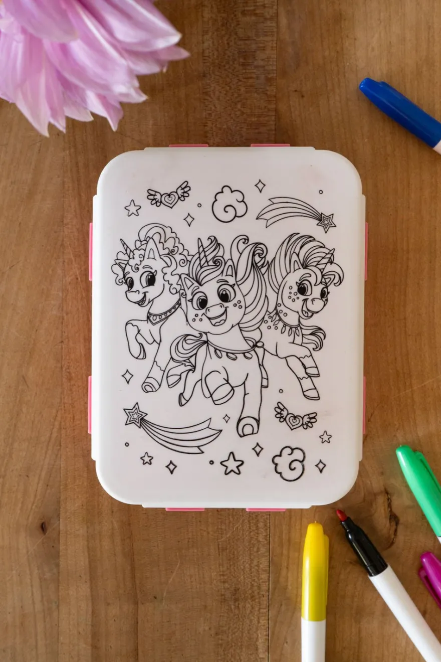 Cristina Oria Para Llevar|Minichef^Fiambrera Infantil Coloreable