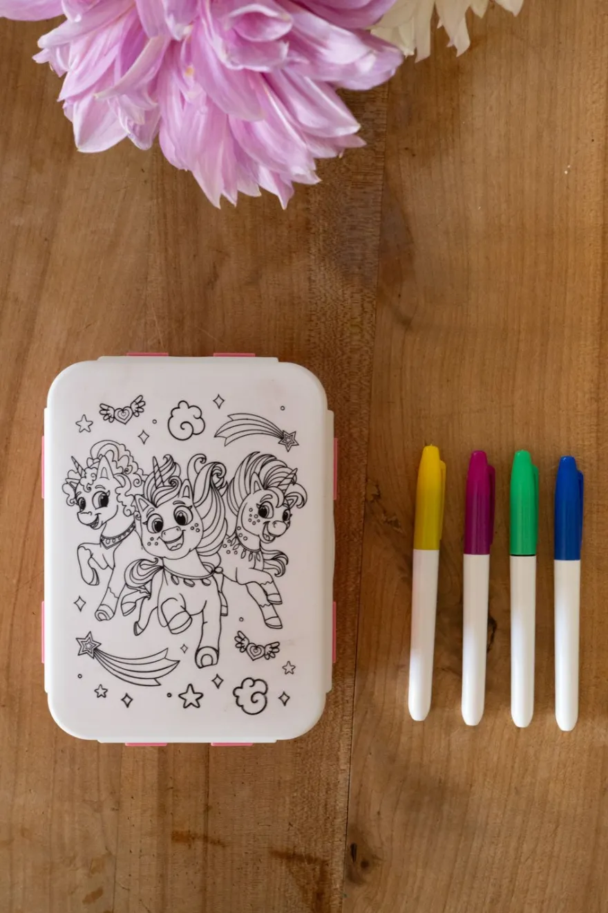 Cristina Oria Para Llevar|Minichef^Fiambrera Infantil Coloreable