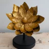 Cristina Oria Piezas Decorativas^Flor Decorativa Diseño Lirio Dorada